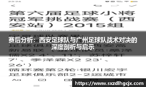 赛后分析：西安足球队与广州足球队战术对决的深度剖析与启示
